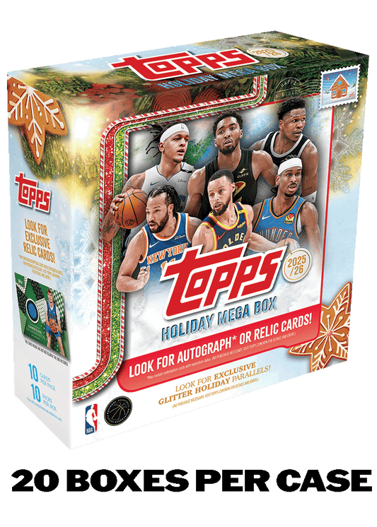 2025/26 Topps Holiday Basketball - Mega Box - Sealed Case