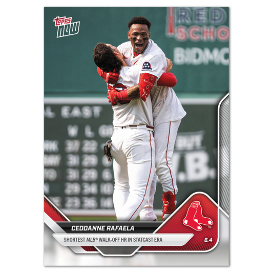 Ceddanne Rafaela - 2025 MLB Topps NOW® - Card 254 - PR: 501