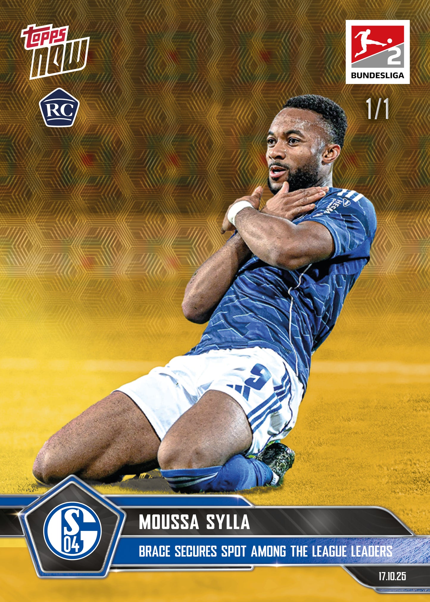 Moussa Sylla - 2025-26 Bundesliga Topps NOW® - Card 41 - PR: 489