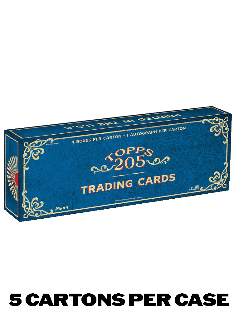 2025 Topps T205 – (5) Four-Box Carton Case