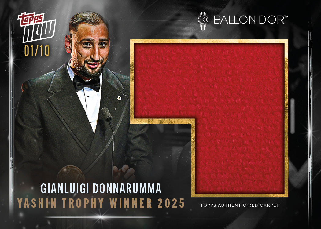 Gianluigi Donnarumma - 2025 Ballon d'Or Topps NOW® - Card 5 - LOOK FOR AUTO & RELICS - PR: 739