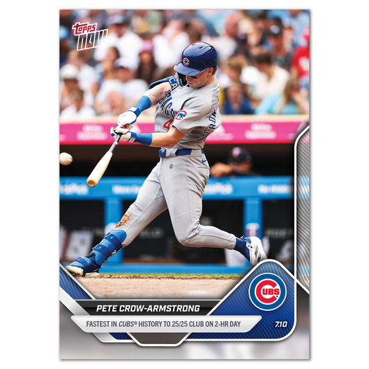 Pete Crow-Armstrong - 2025 MLB Topps NOW® - Card 409 - PR: 3207