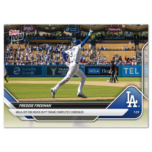 Freddie Freeman - 2025 MLB Topps NOW® - Card 457 - PR: 1073