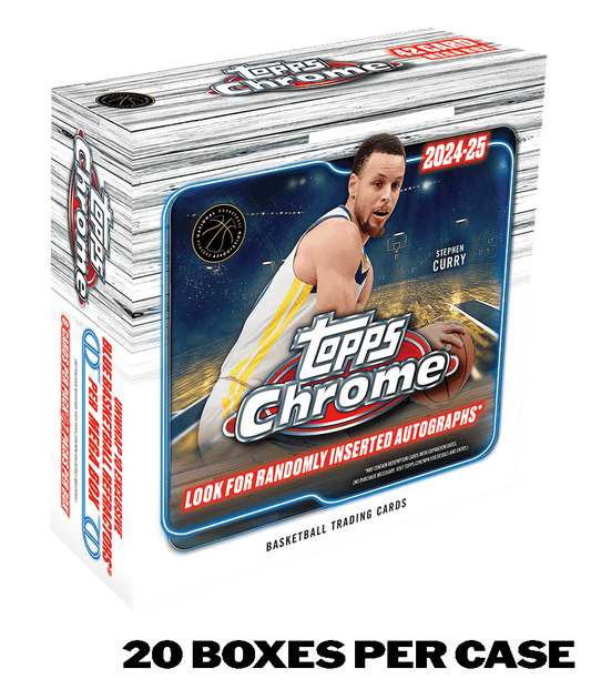 2024/25 Topps Chrome® Basketball - Mega Box - Sealed Case