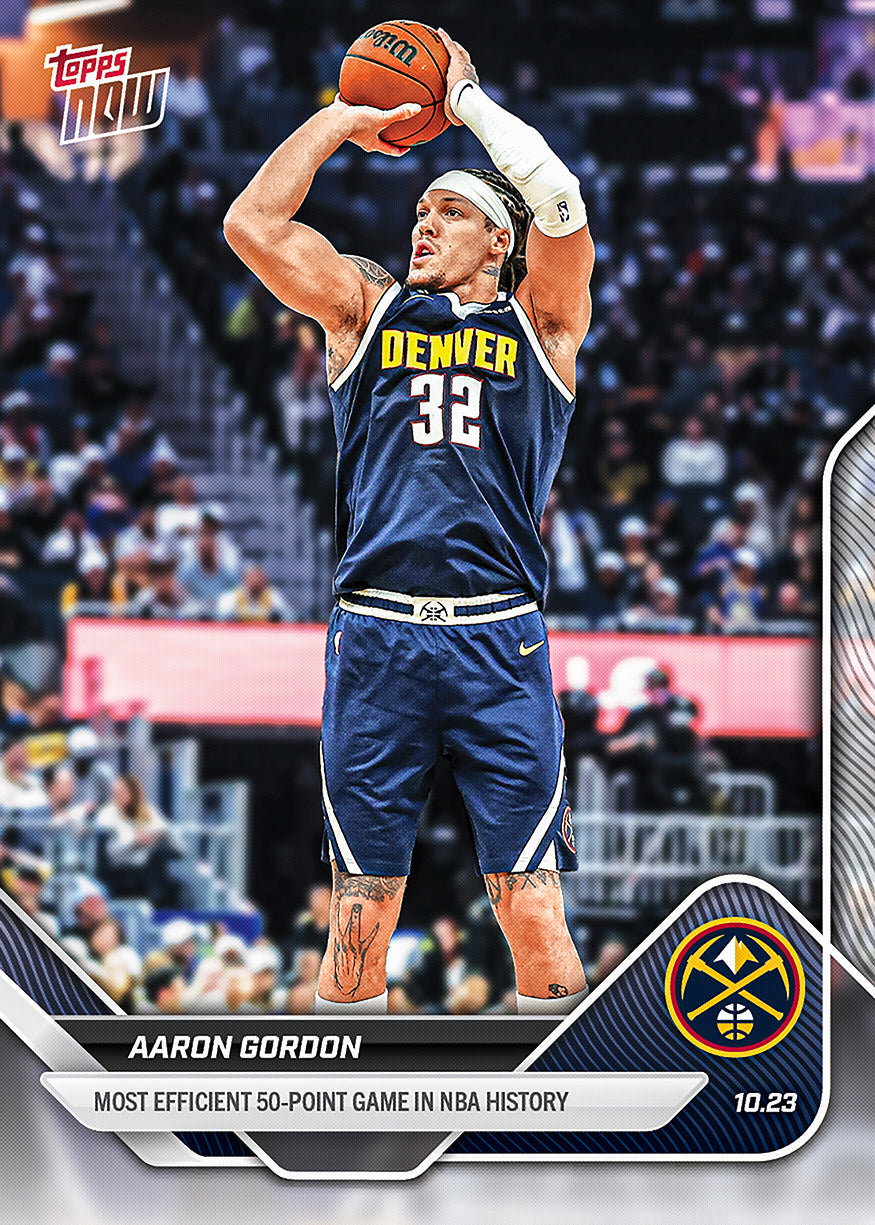 Aaron Gordon - 2025-26 NBA Topps NOW® - Card 21 - PR: 494