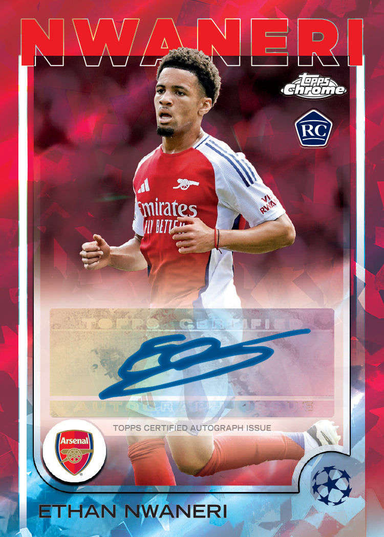 2024/25 Topps Chrome® Sapphire UEFA Club Competitions - Hobby Box