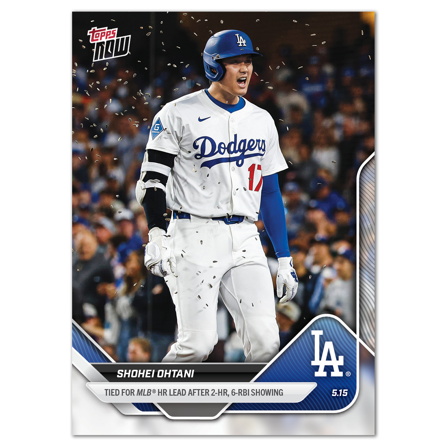 Shohei Ohtani - 2025 MLB Topps NOW® - Card 184 - PR: 6193