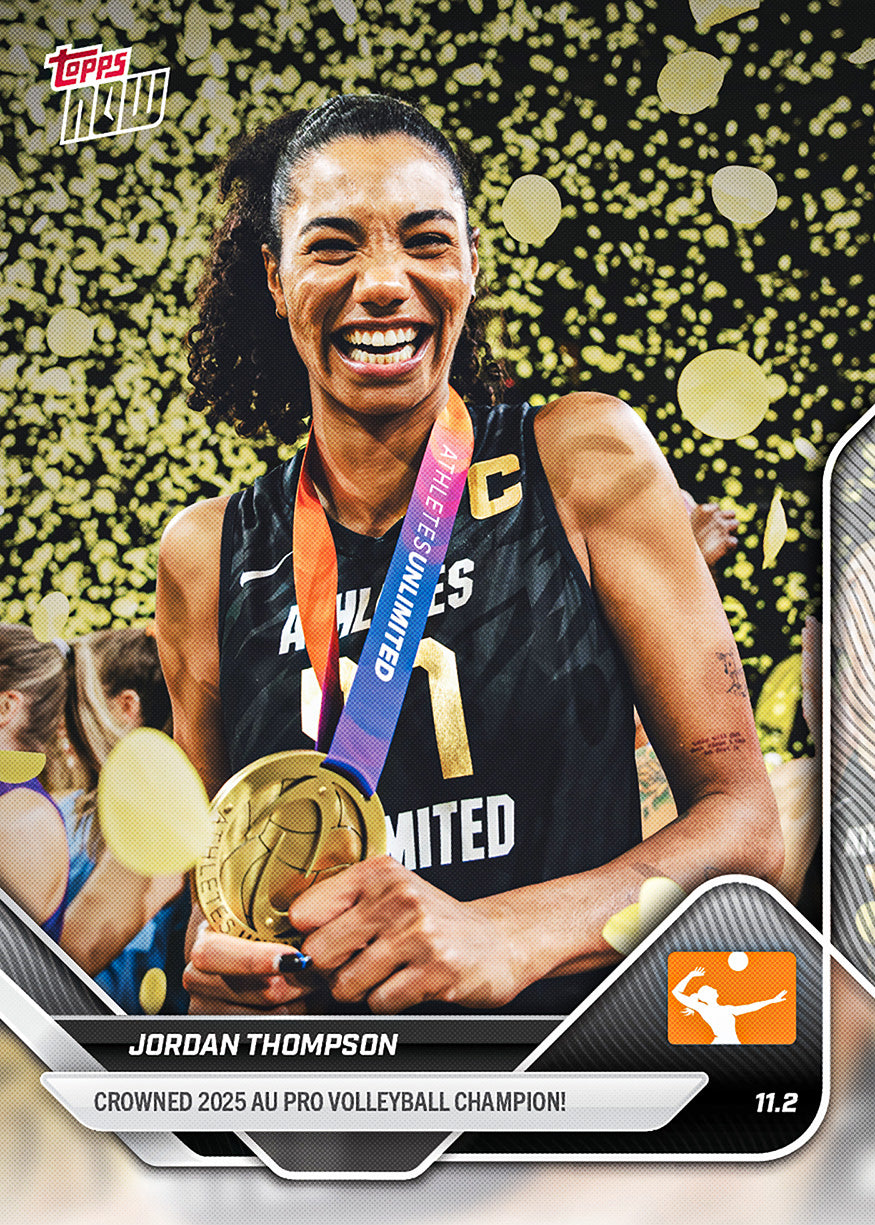 Jordan Thompson - 2025 AU Pro Volleyball Topps NOW® - Card 6