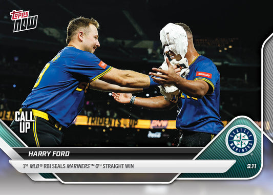 Harry Ford - 2025 MLB Topps NOW® - Card 694 - PR: 1607