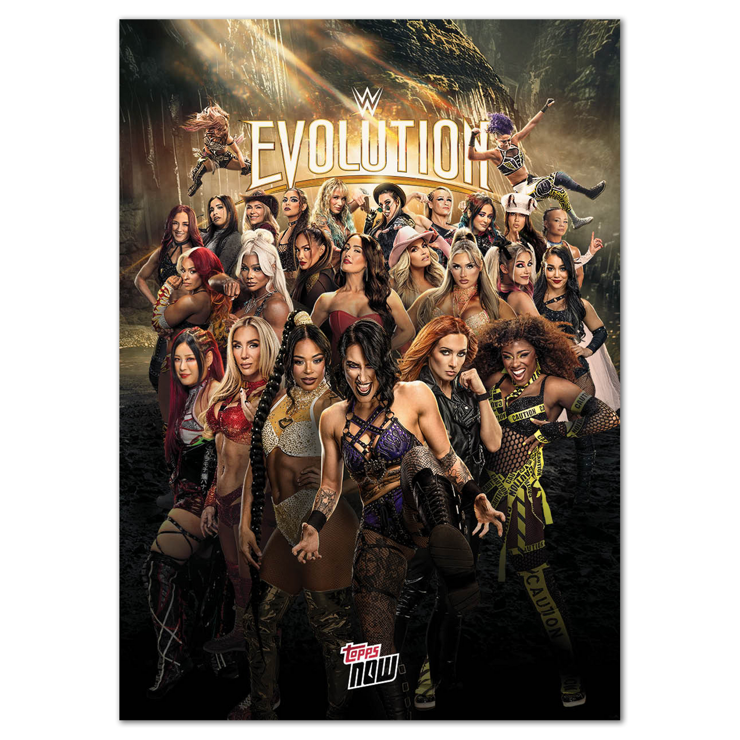 Evolution - 2025 WWE Topps NOW® - Card EVOL - PR: 2452