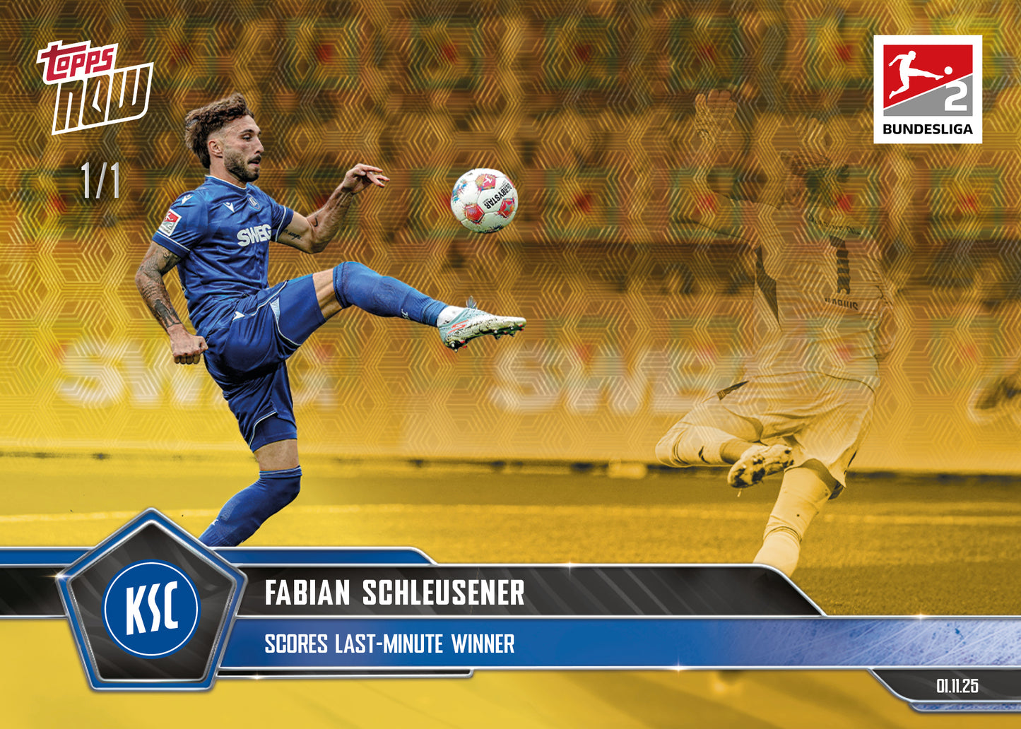 Fabian Schleusener - 2025-26 Bundesliga Topps NOW® - Card 53