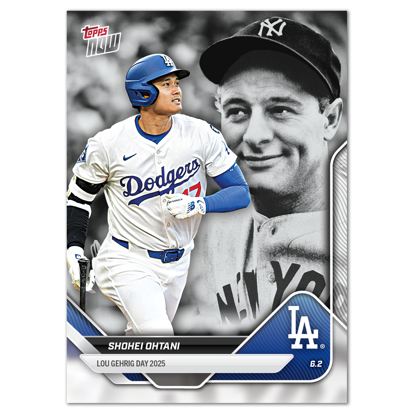 2025 Topps NOW Lou Gehrig Day Complete Set - presented by Sarah Langs of MLB - PR: 4188