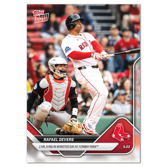Rafael Devers - 2025 MLB Topps NOW® - Card 207 - PR: 561
