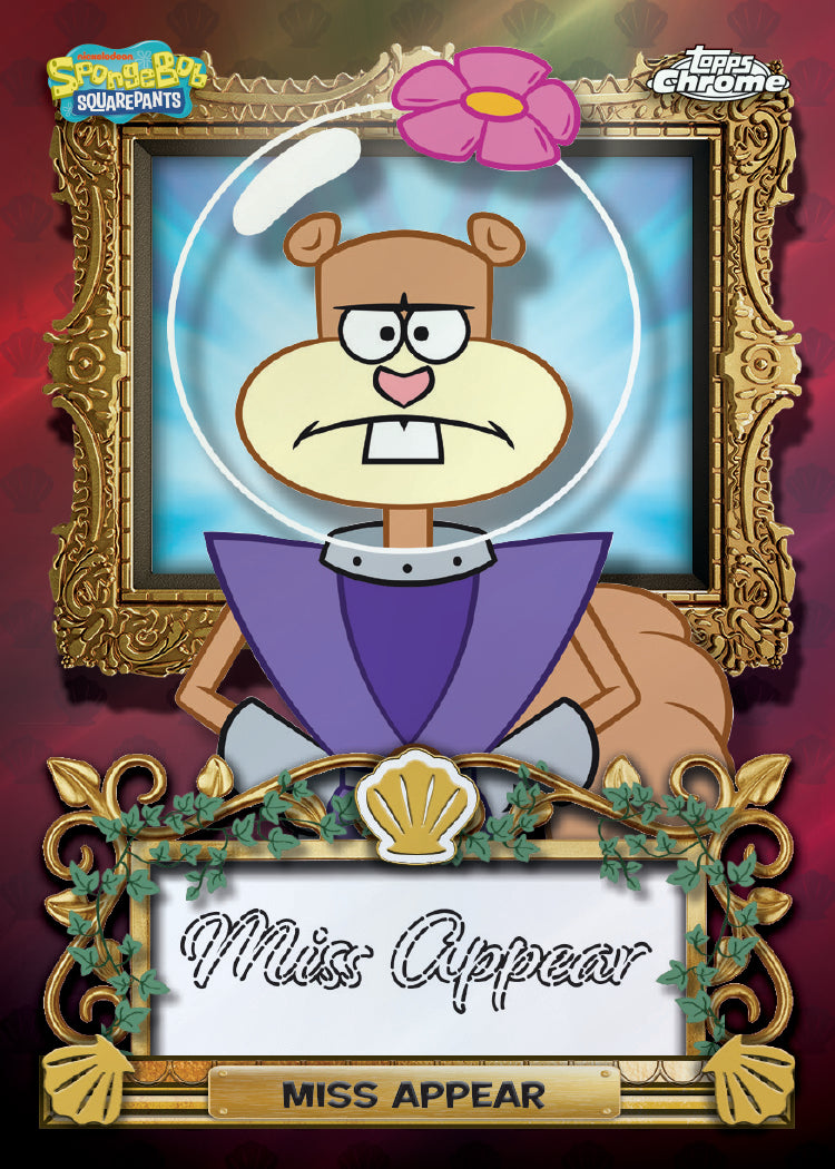 2025 Topps Chrome® SpongeBob 25th Anniversary - Hobby Box - Sealed Case