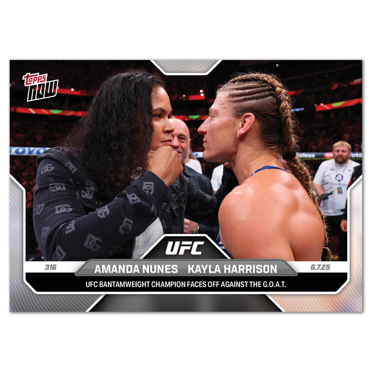 Kayla Harrison - 2025 UFC Topps NOW® - Card 16 - LOOK FOR AUTOS - PR: 1904