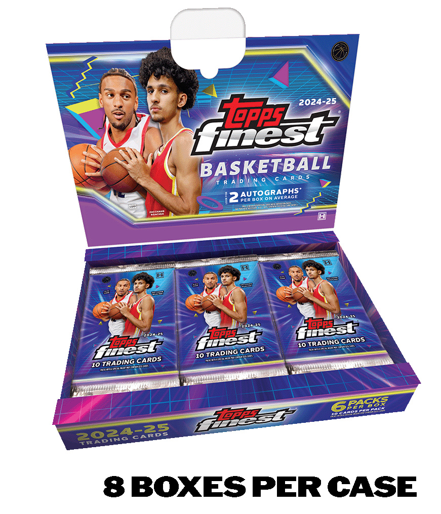 2024-25 Topps Finest Basketball - Hobby Box - Sealed Case