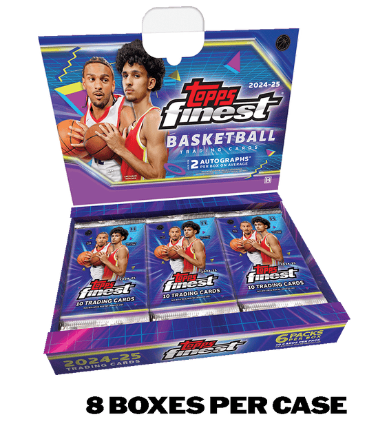 2024-25 Topps Finest Basketball - Hobby Box - Sealed Case
