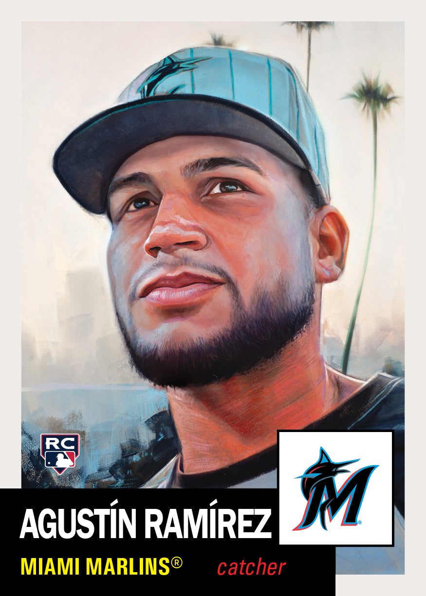 Agustín Ramírez - 2025 MLB Living Set® - Card 860 - PR: 1205