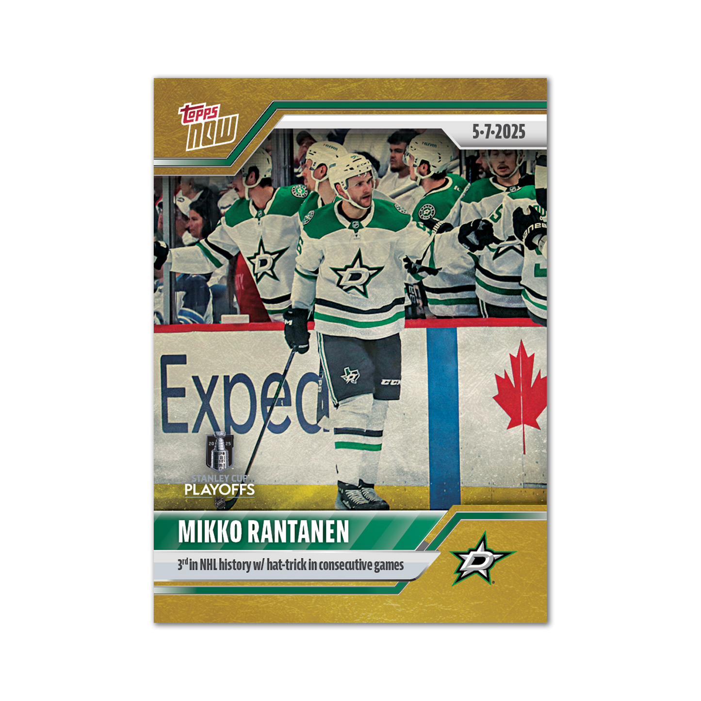 Mikko Rantanen - 2024-25 NHL Topps NOW® - Sticker # 179 Pack - PR: 310