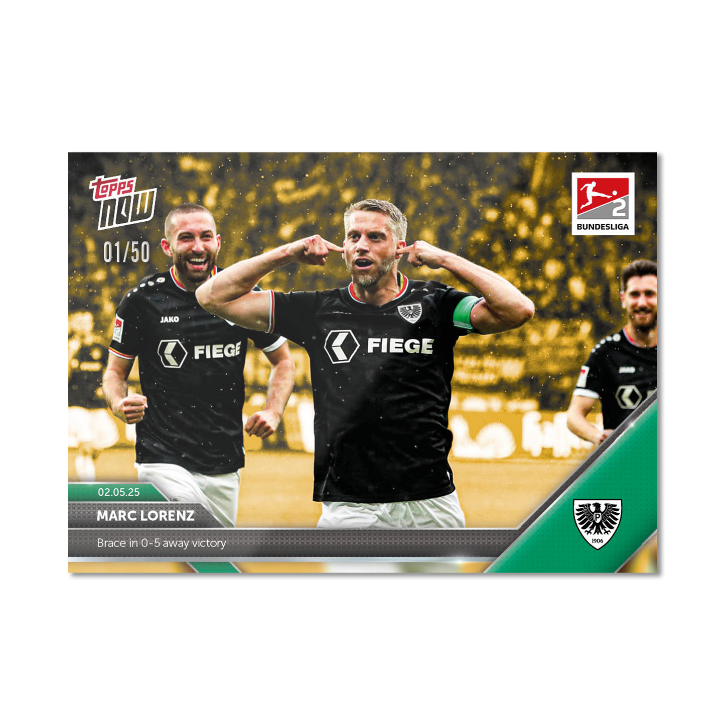 Marc Lorenz - 2024-25 Bundesliga Topps NOW® - Card 177 - PR: 36