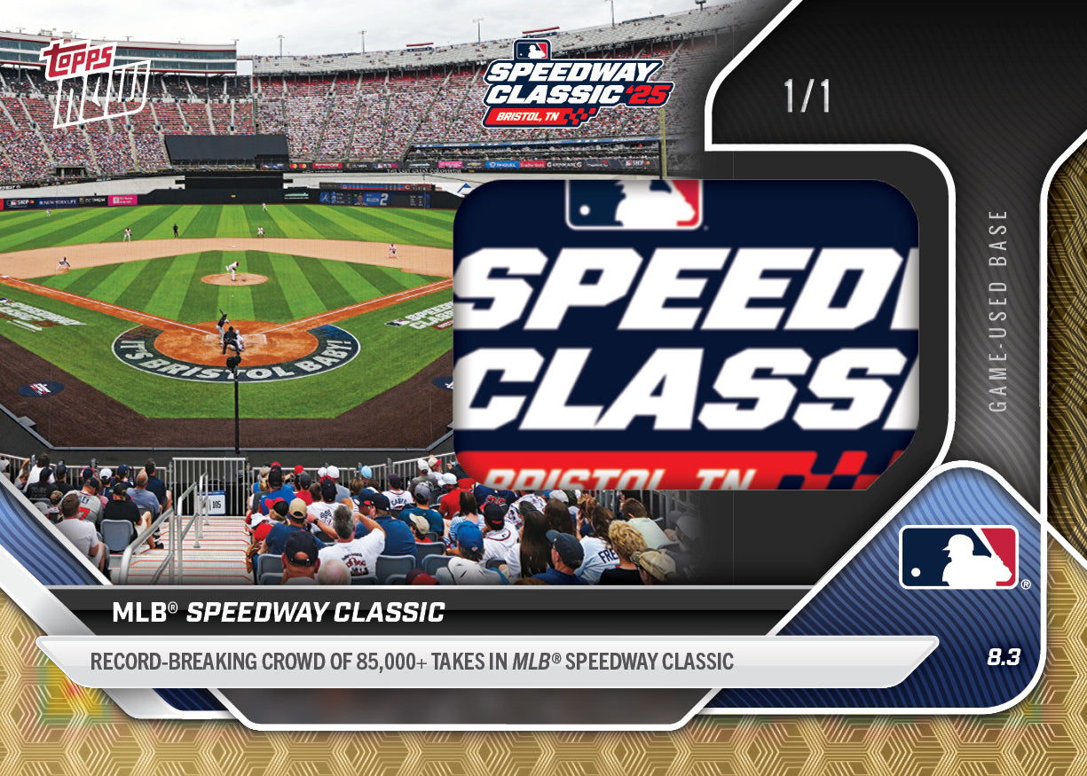 MLB® Speedway Classic - 2025 MLB Topps NOW® - Card 506 - LOOK FOR RELICS  - PR: 2955