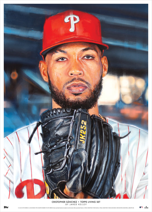 Topps Living Set Fine Art Print #871 - Cristopher Sánchez