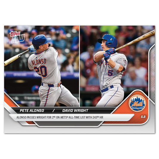 Pete Alonso / David Wright - 2025 MLB Topps NOW® - Card 272 - PR: 1765