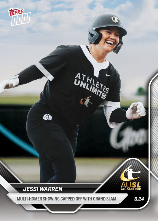 Jessi Warren - 2025 AUSL Topps NOW® - Card 37 - PR: 536