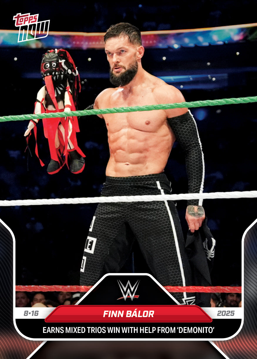Finn Bálor - 2025 WWE Topps NOW® - Card 88 - PR: 928