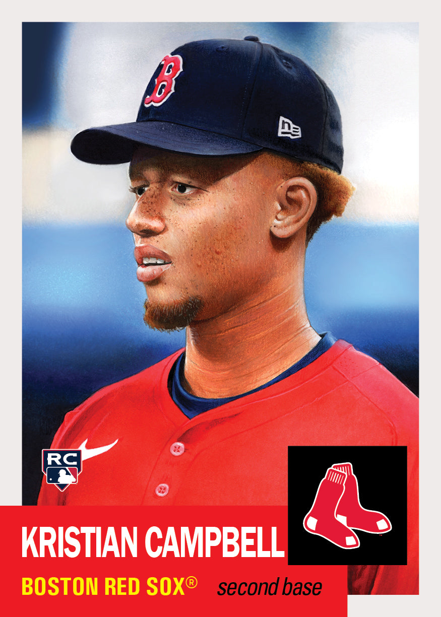 Kristian Campbell - 2025 MLB Living Set® - Card 859 - PR: 1612