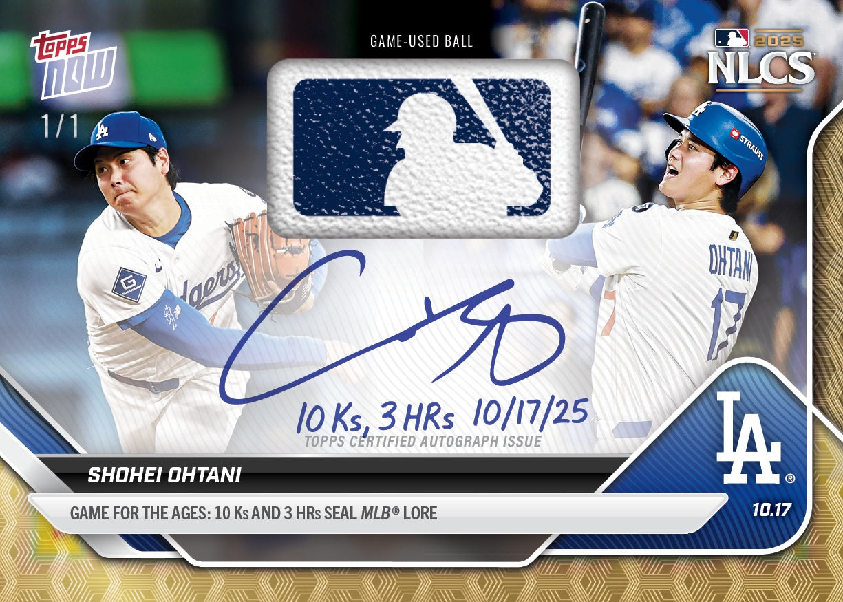 Shohei Ohtani - 2025 MLB Topps NOW® - Card 884 - PR: 253,309
