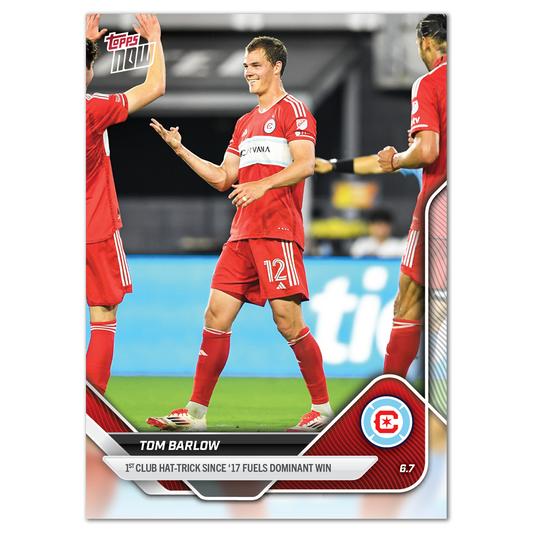 Tom Barlow - 2025 MLS Topps NOW® - Card 50 - PR: 143