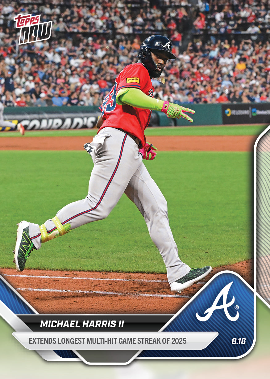 Michael Harris II - 2025 MLB Topps NOW® - Card 565 - PR: 429