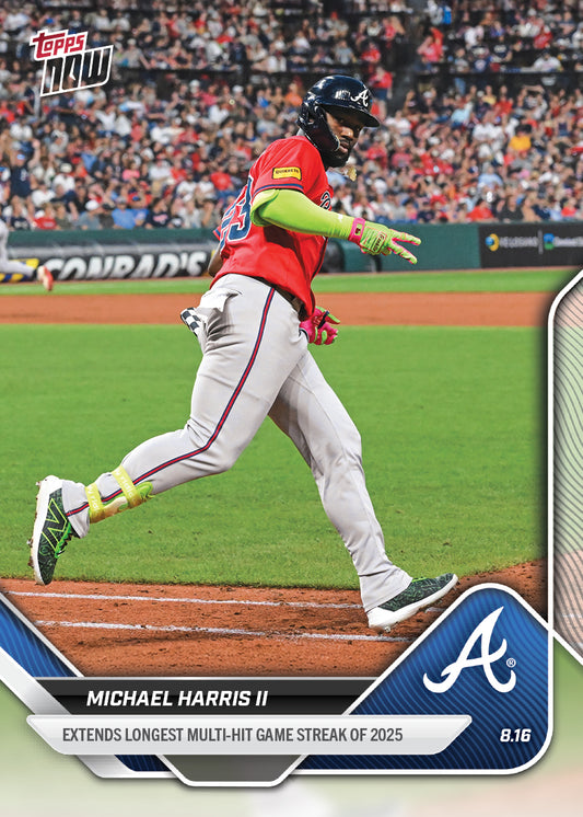 Michael Harris II - 2025 MLB Topps NOW® - Card 565 - PR: 429
