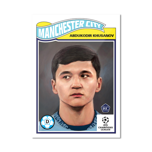 Abdukodir Khusanov - 2025 UCC Living Set® - Card 796 - PR: 397