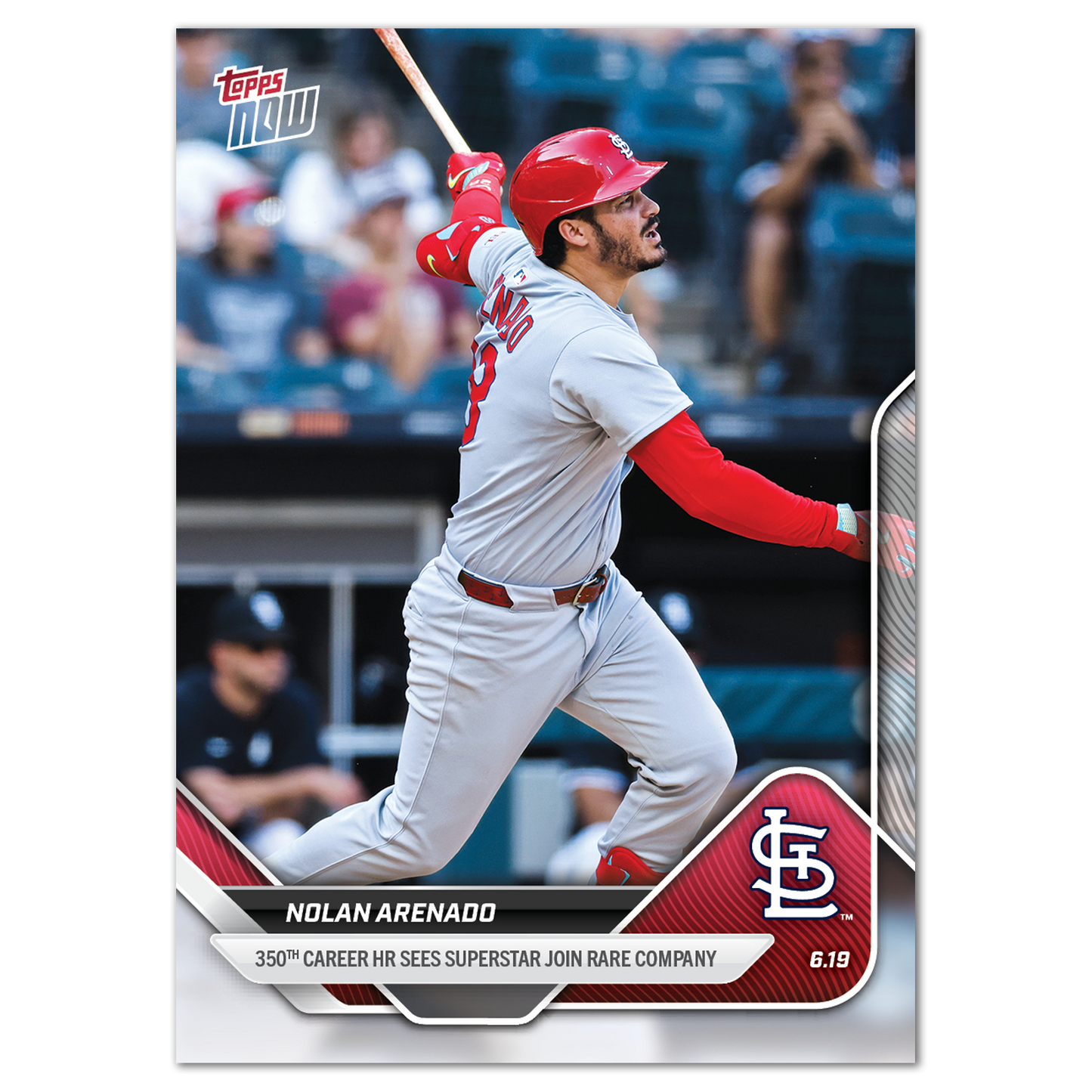 Nolan Arenado - 2025 MLB Topps NOW® - Card 323 - PR: 686