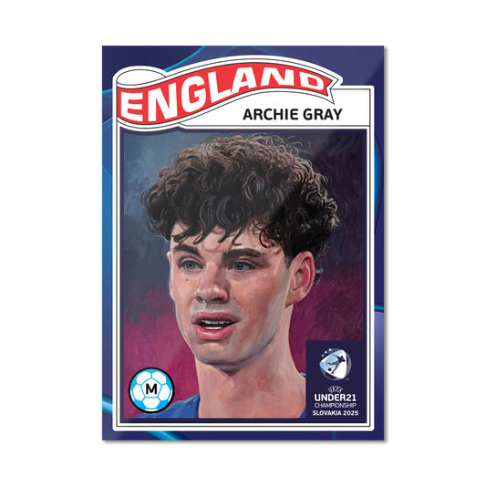 Archie Gray - 2025 UEFA Euro U-21 Living Set® - Card 6 - PR: 306