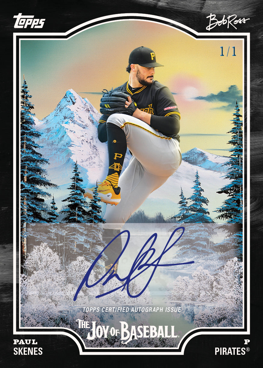 2025 Topps x Bob Ross: The Joy of Baseball - Happy Little Box