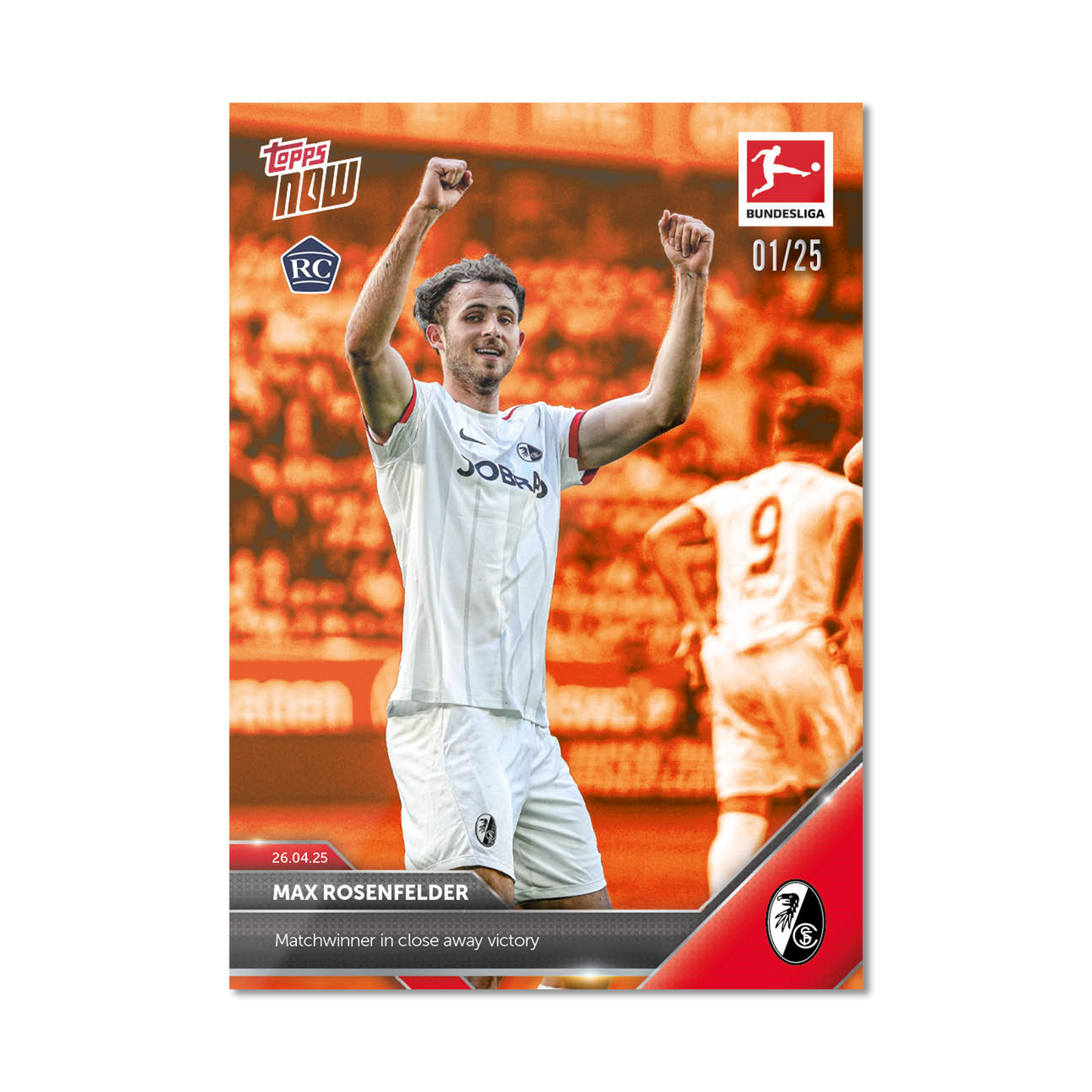 Max Rosenfelder - 2024-25 Bundesliga Topps NOW® Card 172 - PR: 129