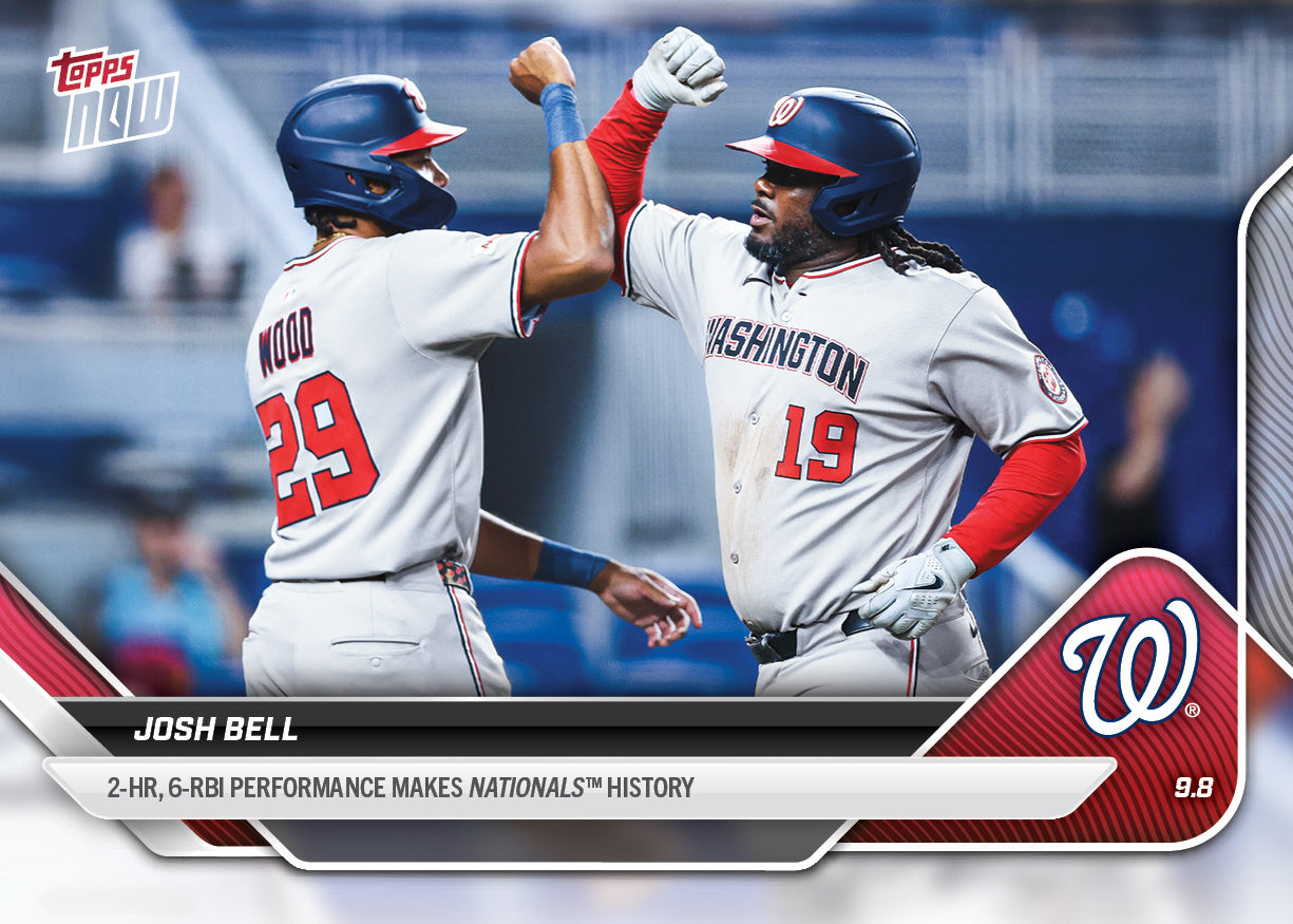Josh Bell - 2025 MLB Topps NOW® - Card 678 - PR: 338