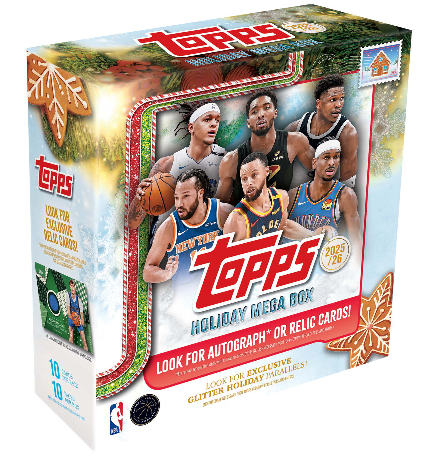 2025/26 Topps Holiday Basketball - Mega Box