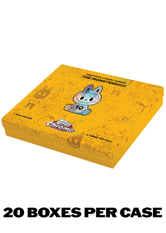 2025 Topps Labubu Chrome® 10th Anniversary - Hobby Box - Sealed Case