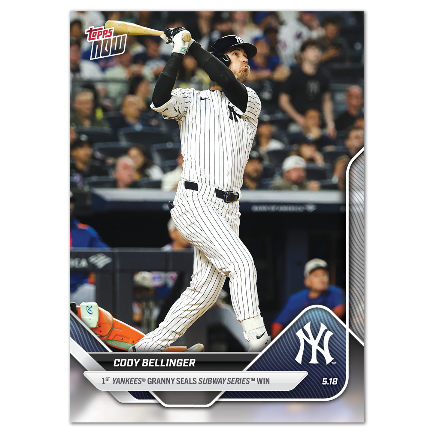 Cody Bellinger - 2025 MLB Topps NOW® - Card 193 - PR: 1076