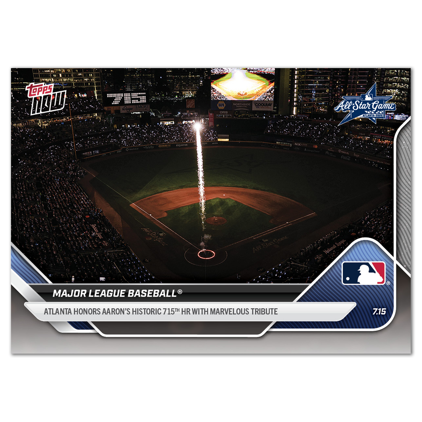 Major League Baseball - 2025 MLB Topps NOW® - Card 431 - PR: 2273