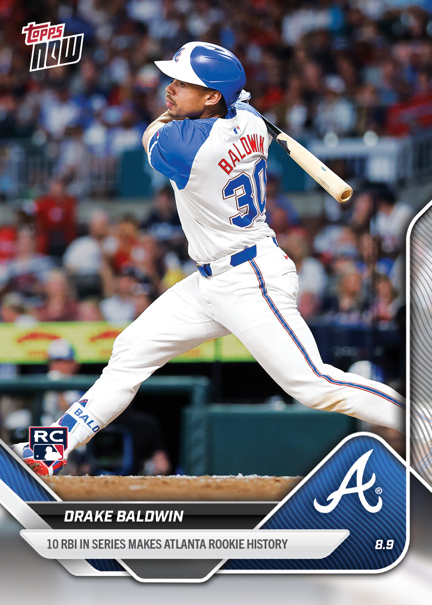 Drake Baldwin - 2025 MLB Topps NOW® - Card 540 - PR: 1319