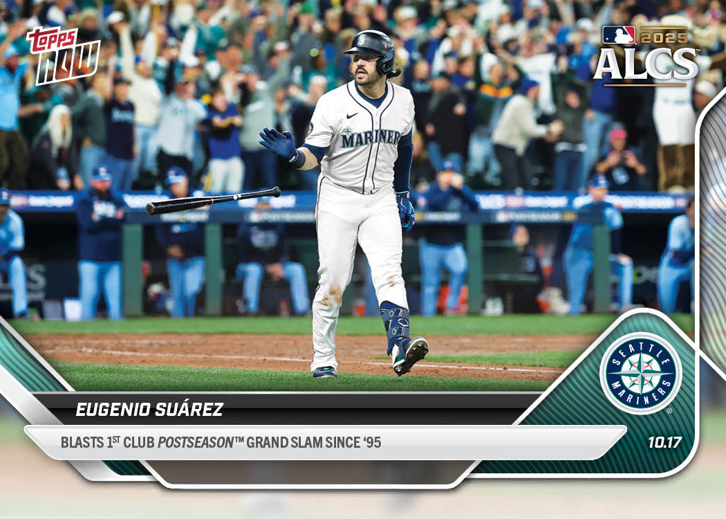 Eugenio Suárez - 2025 MLB Topps NOW® - Card 882 - PR: 4938