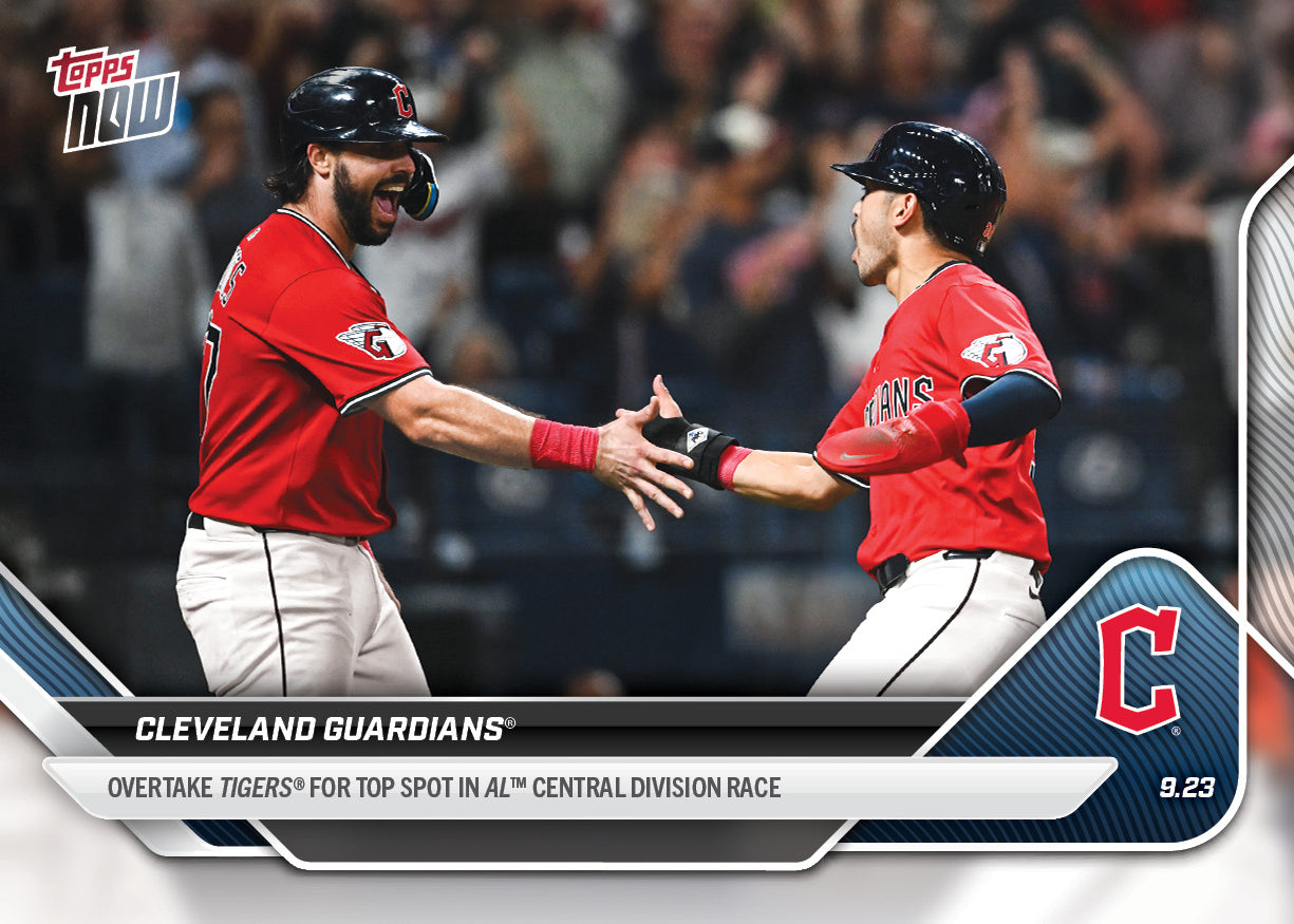 Cleveland Guardians - 2025 MLB Topps NOW® - Card 751 - PR: 604