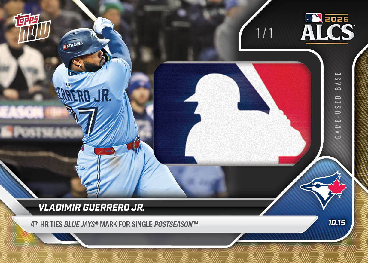Vladimir Guerrero Jr. - 2025 MLB Topps NOW® - Card 872 - PR: 1328