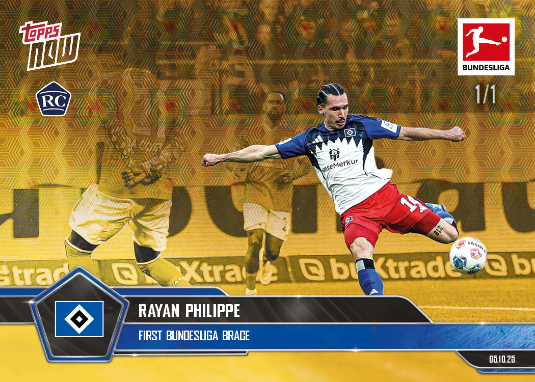 Rayan Philippe - 2025-26 Bundesliga Topps NOW® - Card 40 - PR: 441