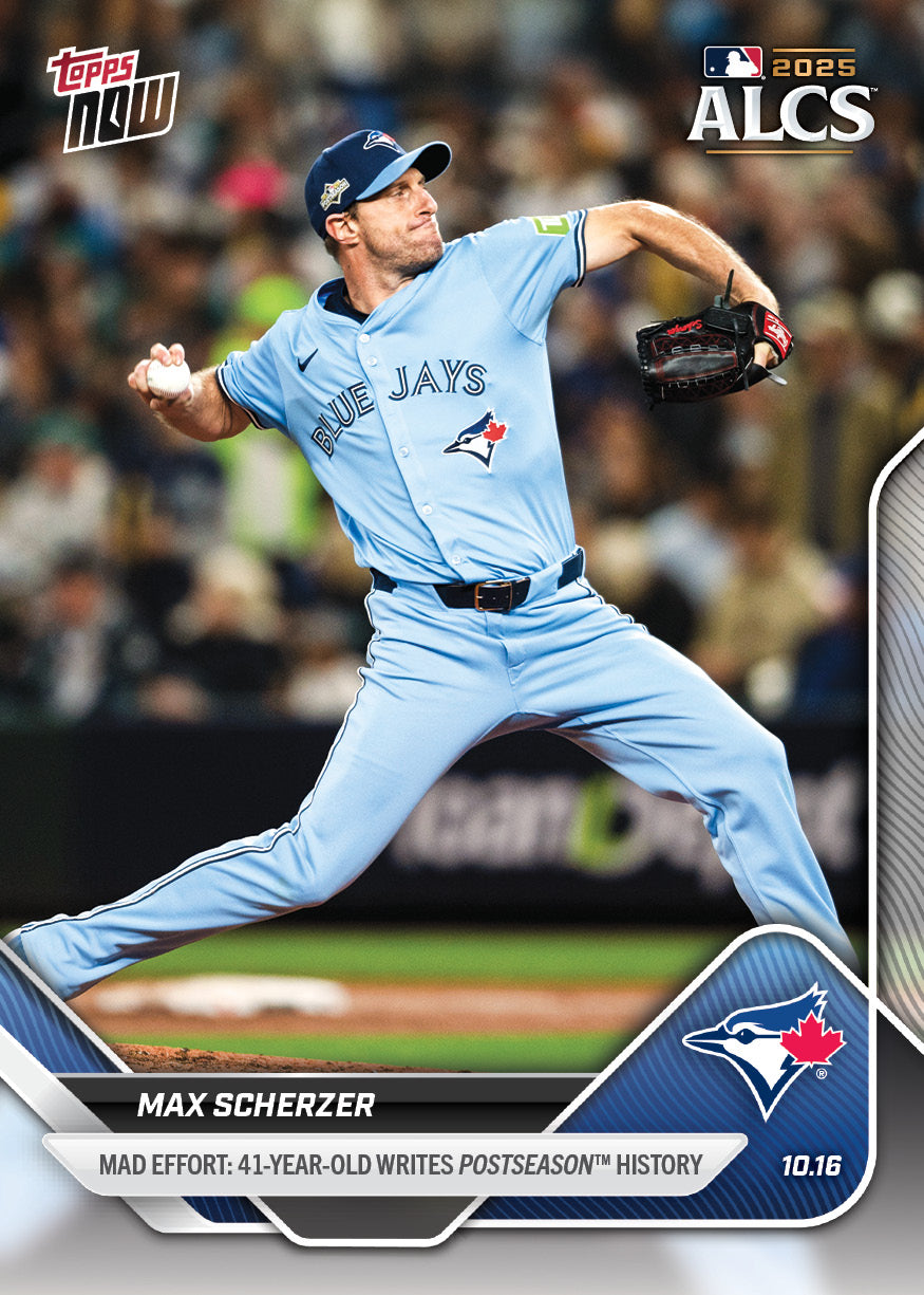 Max Scherzer - 2025 MLB Topps NOW® - Card 880 - PR: 1272